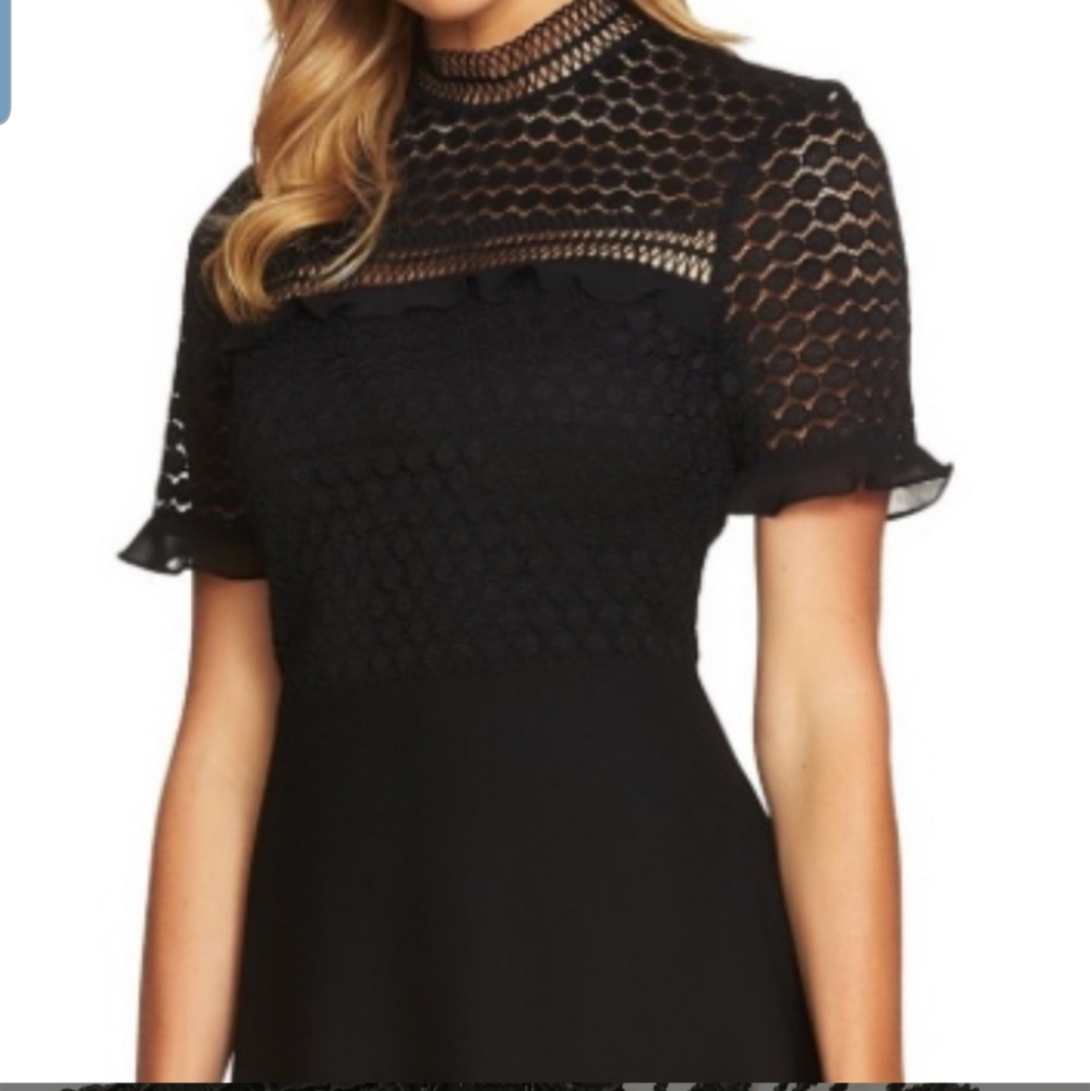 Lilian lace fit and flare dress by Cece